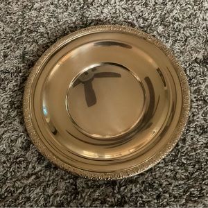 GORHAM GIFTWARE GOLD 10.25” plate L961 vintage antique charger